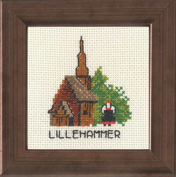 Kit de Bordado Lillehammer 10 x 10 cm R5370