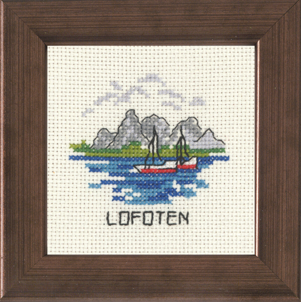 Kit de Bordado Lofoten 10 x 10 cm R5370