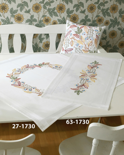 Kit de Bordado Otoño 80 x 80 cm