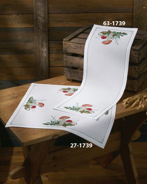 Kit de Bordado Seta Venenosa 56 x 56 cm