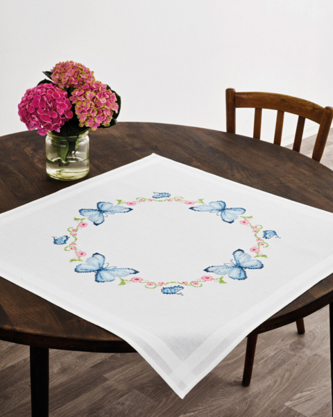 Kit de Bordado Mariposas XXX 80 x 80 cm