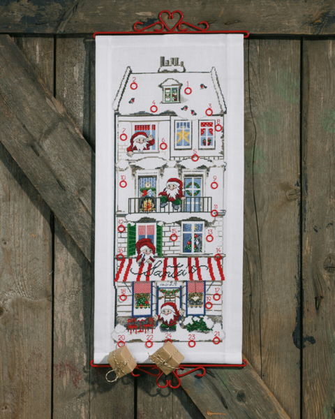 Kit de bordado Casa de Santa Claus B5125/32 32x70 cm