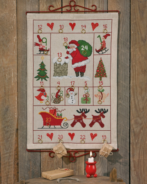 Kit de Bordado Calendario Moderno 40 x 57 5135/40