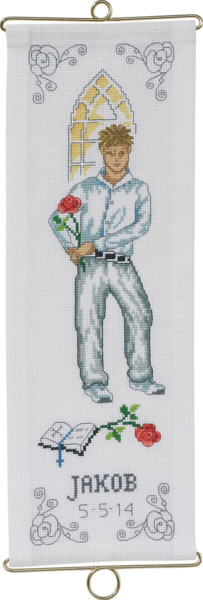 Kit de bordado Jakob incl/5188/14 14 x 40 cm