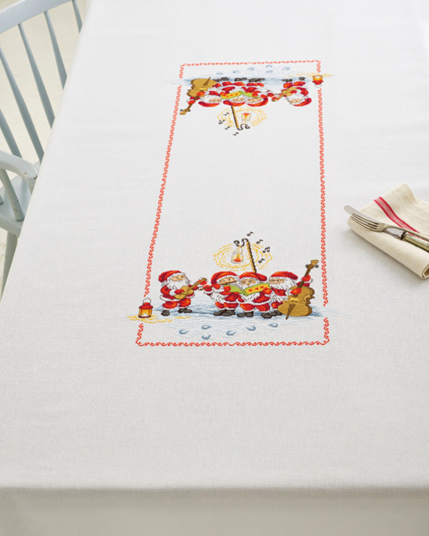 Kit de bordado Duendes de la Orquesta 140 x 230 cm