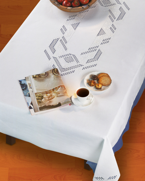 Kit de Bordado Hardanger 135 x 220 cm