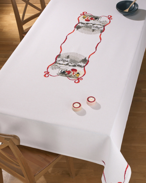 Kit de bordado Noche de Tomte 140 x 230 cm