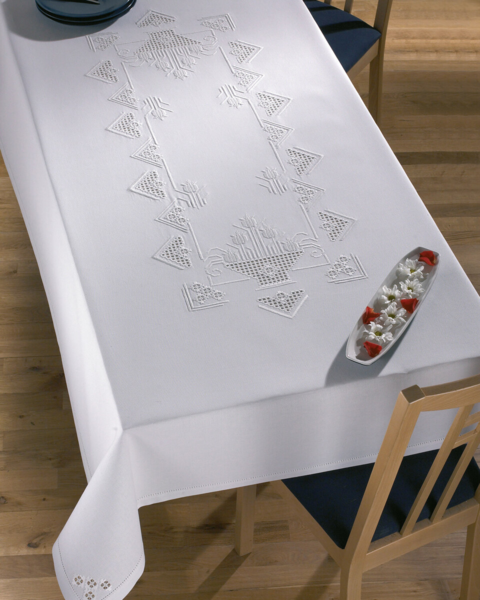 Kit de Bordado Hardanger 138 x 210 cm