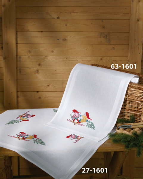 Kit de bordado Aquí viene el árbol 40 x 80 cm