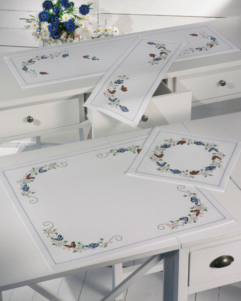 Kit de Bordado Mariposas 23 x 67 cm