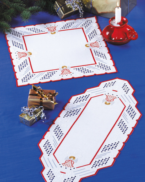 Kit de Bordado Hardanger 29 x 65 cm