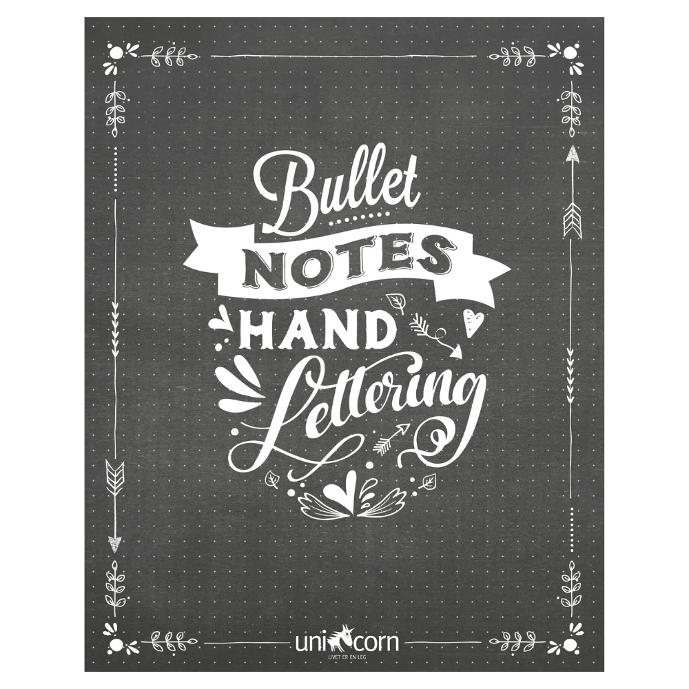 Bullet Notes Hand Lettering - Compra barato aquí