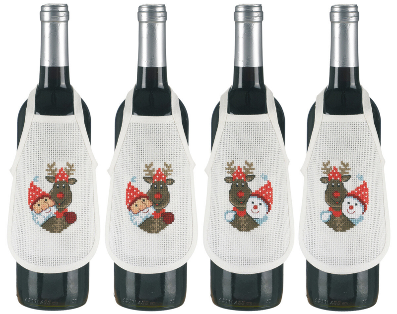 Kit de bordado Rudolf 10 x 15 cm