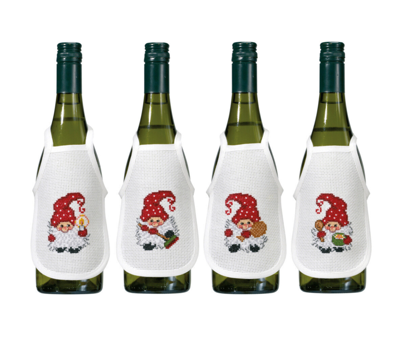 Kit de bordado Actividad de duende 4 piezas 10 x 15 cm