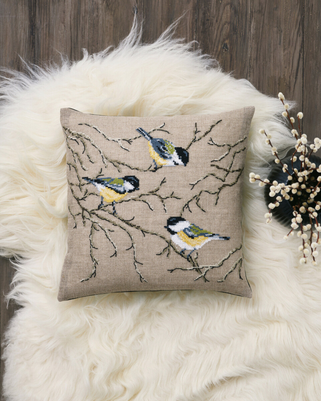 Kit de Bordado Carboneros 40 x 40 cm