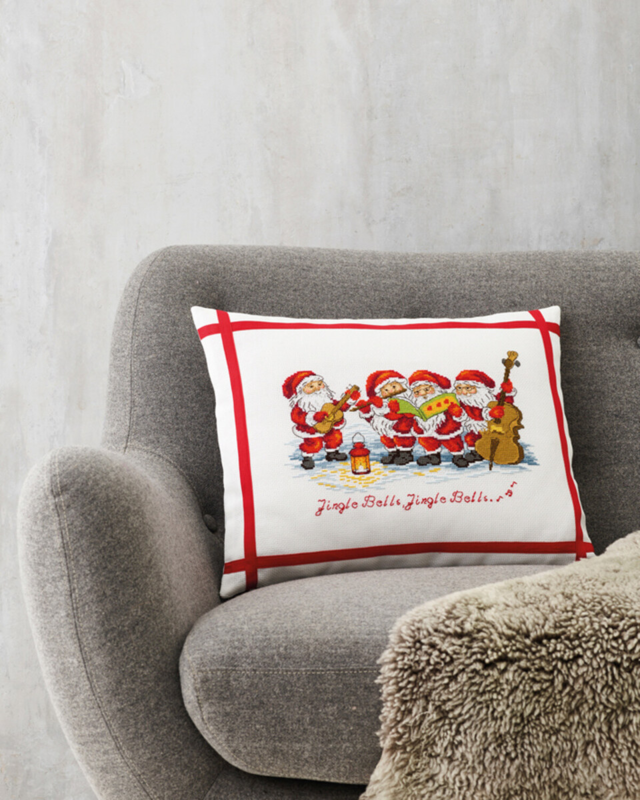 Kit de bordado Orquesta de duendes 45 x 35 cm