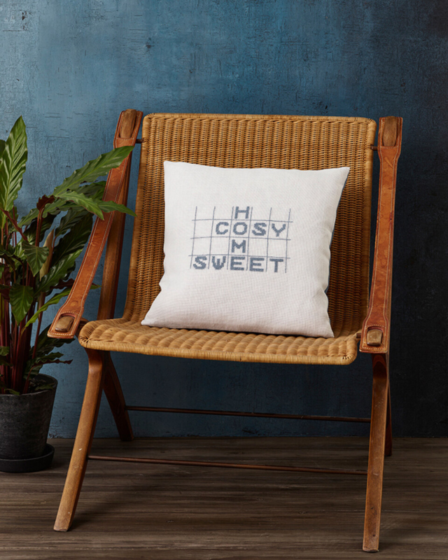 Kit de Bordado Home 40 x 40 cm