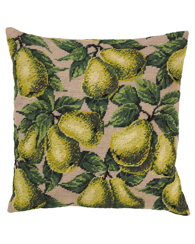 Kit de Bordado Peras 40 x 40 cm