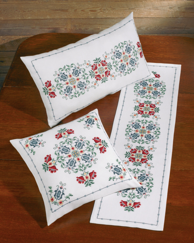 Kit de bordado Timeless 40x40 cm