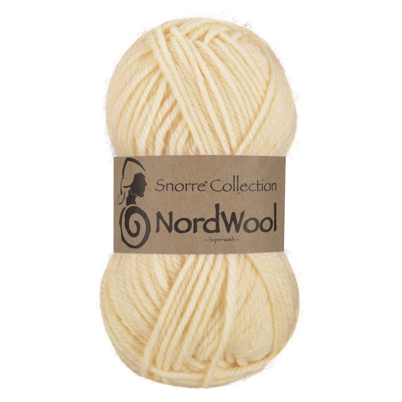 Viking Snorre NordWool 102 Blanco natural