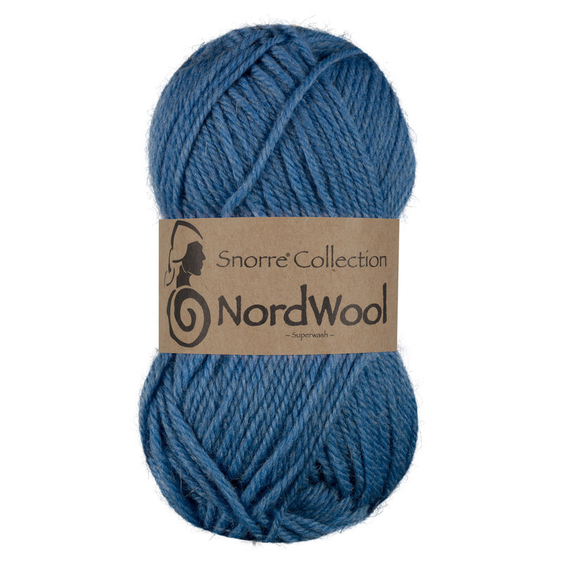 Viking Snorre NordWool 123 Azul medio
