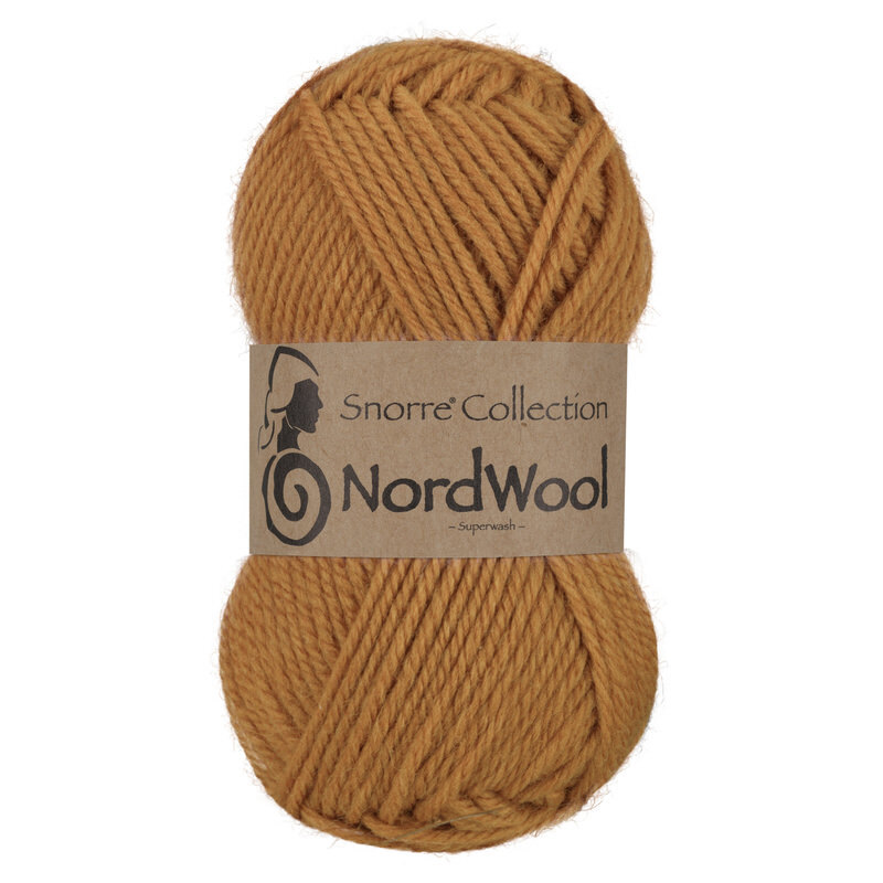 Viking Snorre NordWool 144 Amarillo ocre