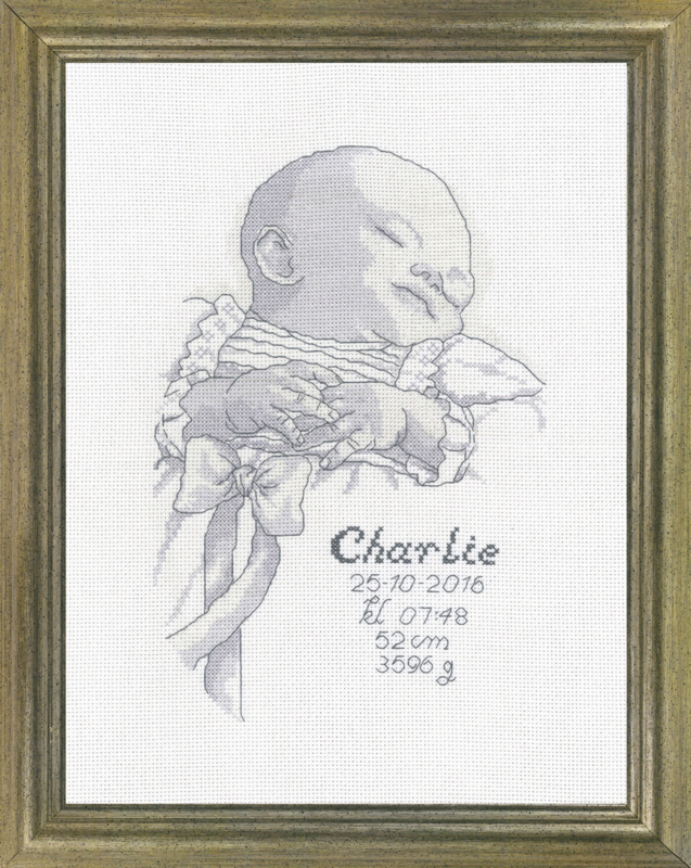 Kit de bordado Recuerdo de Bautizo R5322 25 x 33 cm