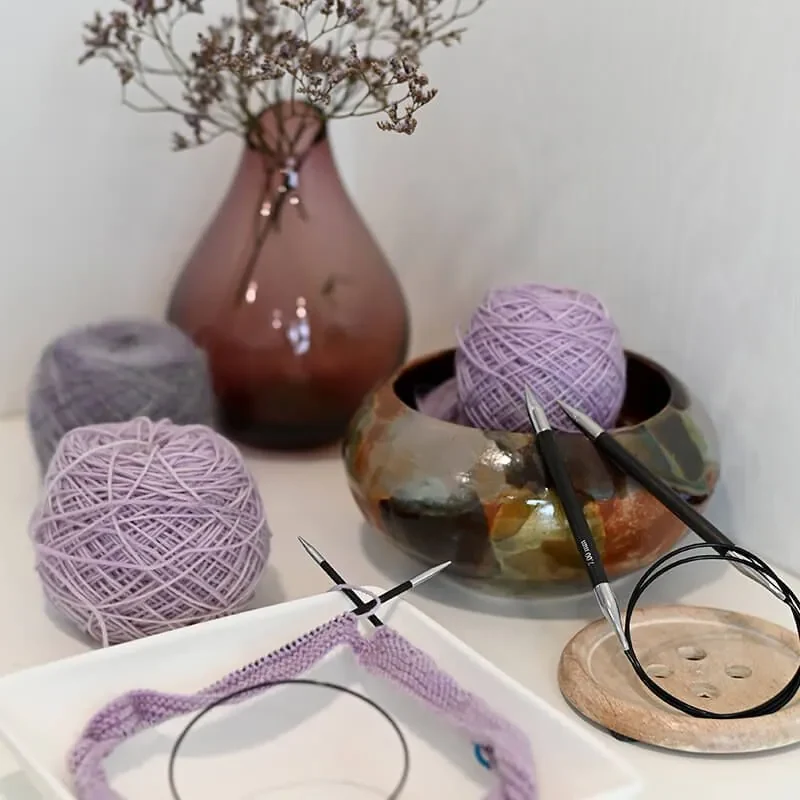 KnitPro Karbonz FIJAS Agujas Circulares, 100 cm