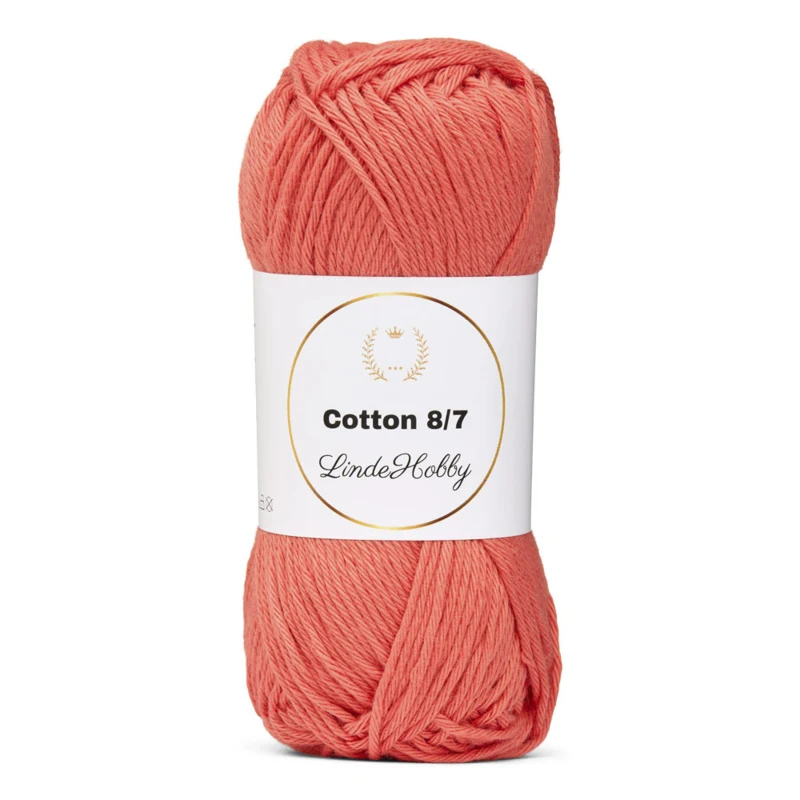 LindeHobby Cotton 8/7 082 Coral