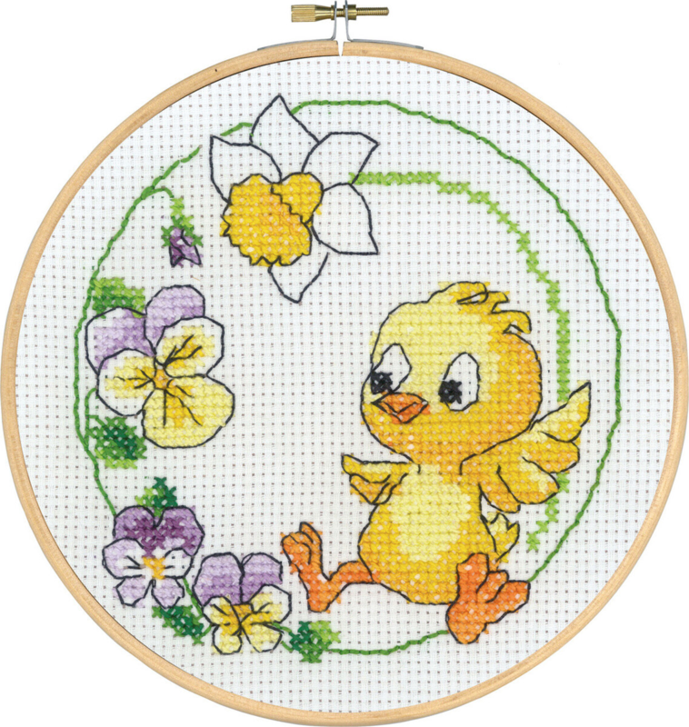 Kit de bordado Pollo sentado m/5810/22 22 Ø