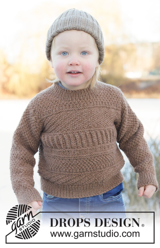 50-9 Woodland Wander Sweater by DROPS Design