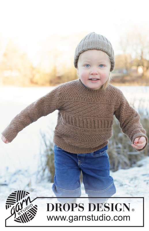 50-9 Woodland Wander Sweater by DROPS Design