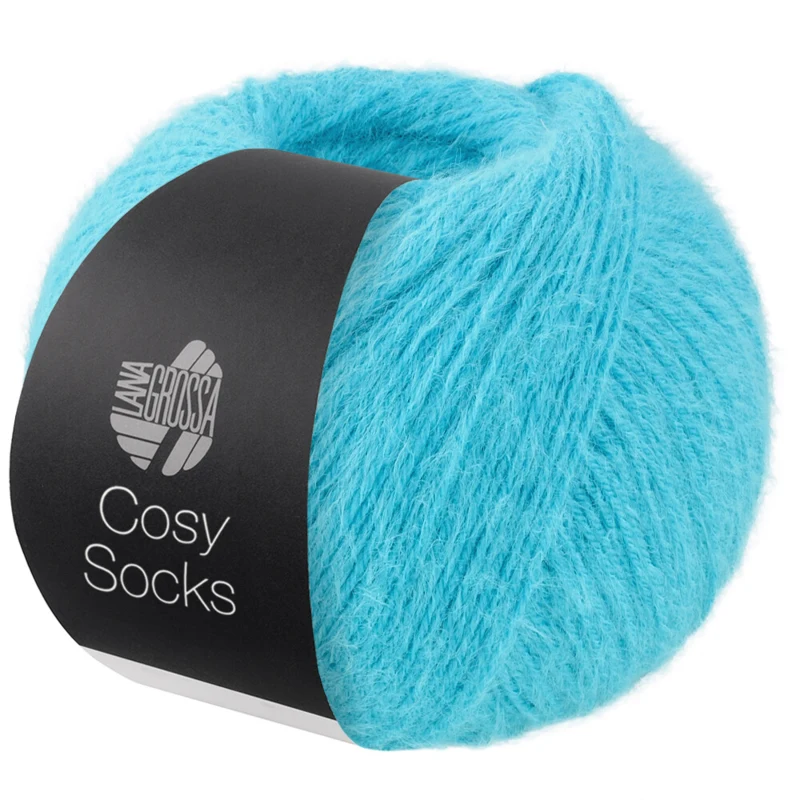 Lana Grossa Cosy Socks 23 Turquesa