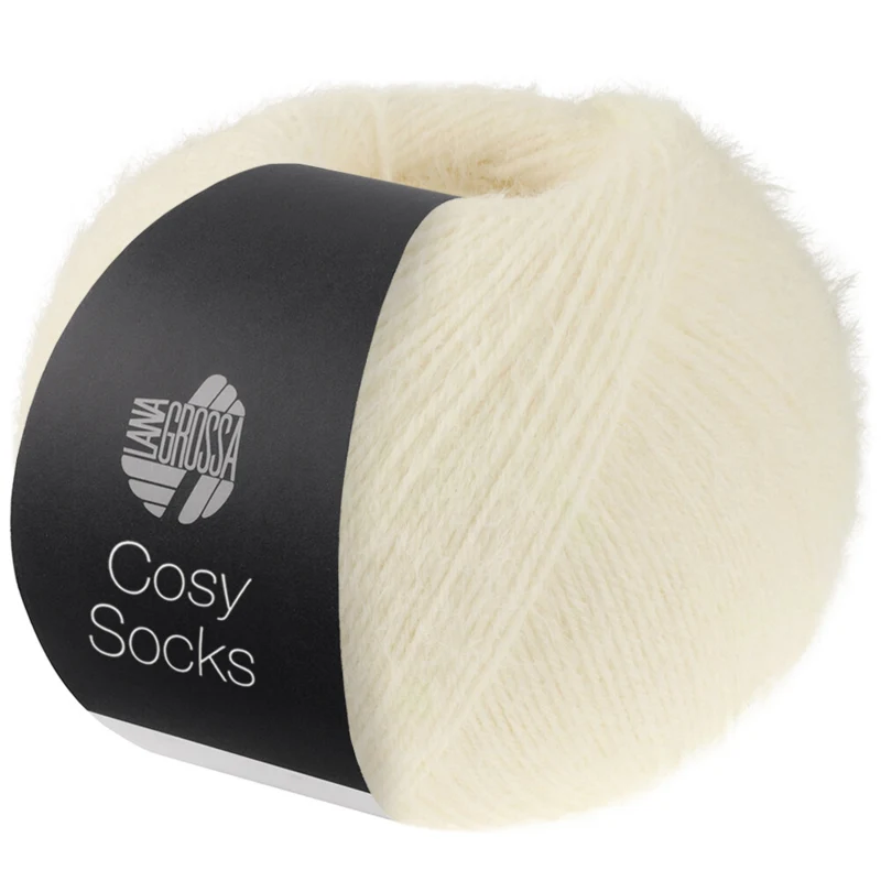 Lana Grossa Cosy Socks 10 Blanco