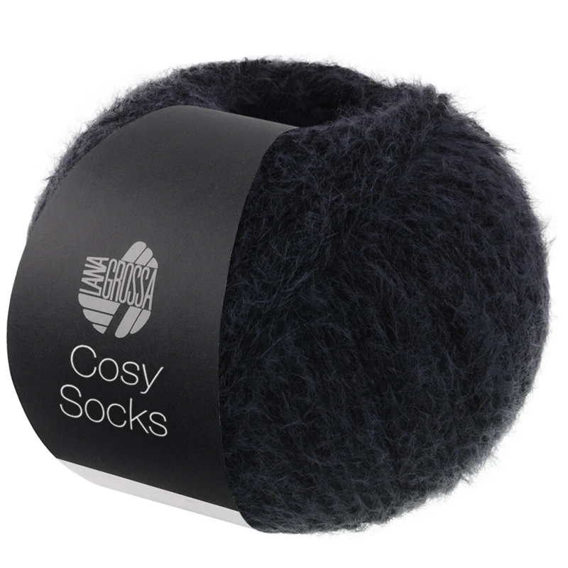 Lana Grossa Cosy Socks 18 Negro