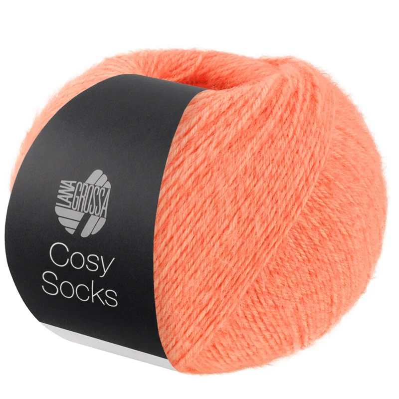Lana Grossa Cosy Socks 21 Salmón