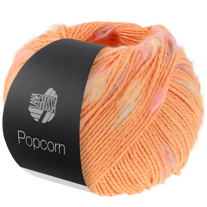 Lana Grossa Popcorn 02 Mandarina/rosa/vainilla/lila