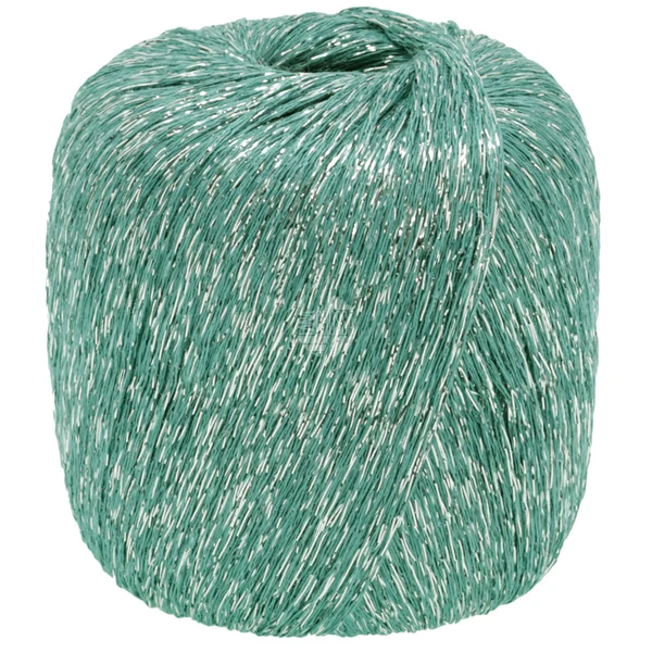 Lana Grossa Brillino 36 Turquesa/Plata