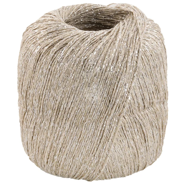 Lana Grossa Brillino 39 Greige/Plata