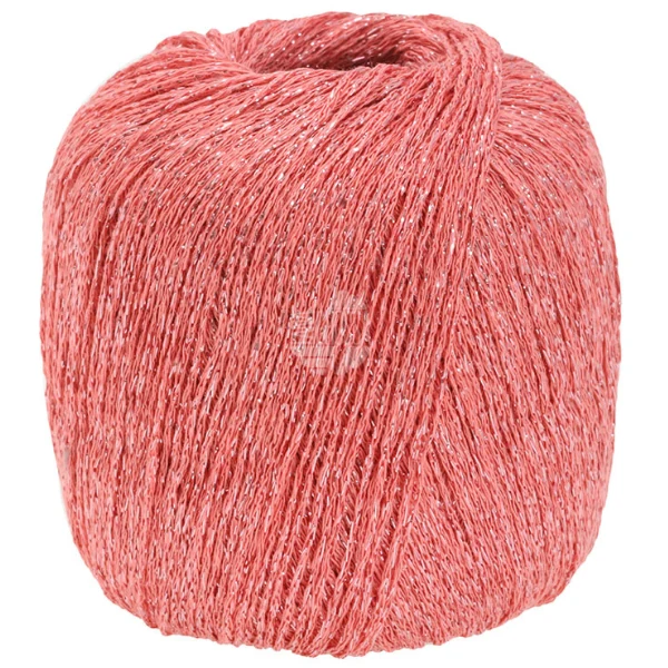 Lana Grossa Brillino 29 Rojo salmón