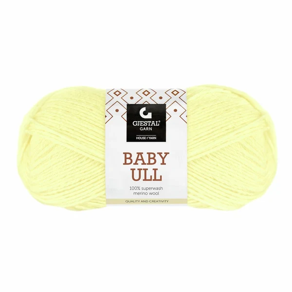 Gjestal Baby Ull 8552 Amarillo claro