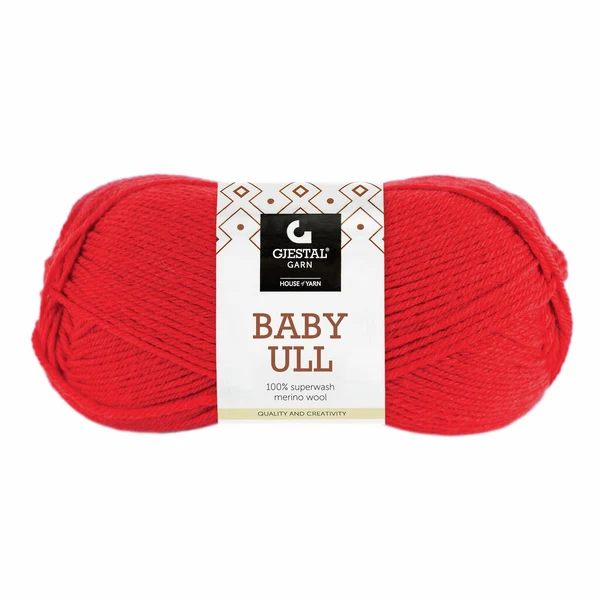Gjestal Baby Ull 4018 Rojo