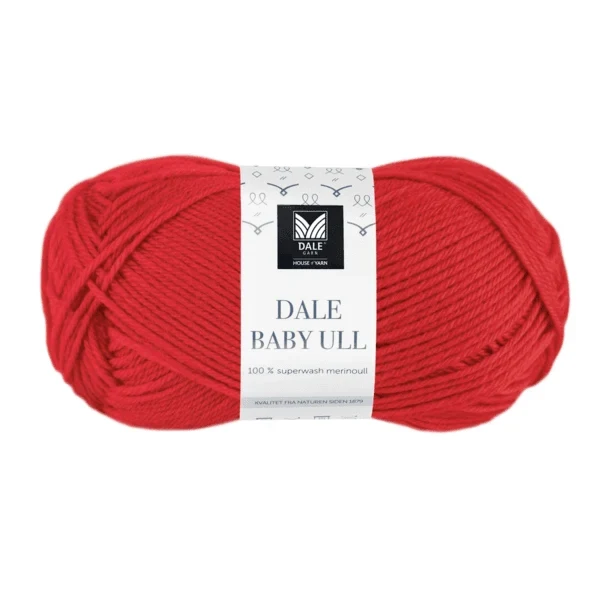Gjestal Baby Ull 8547 Rojo anaranjado