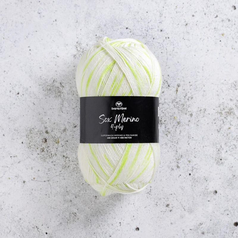 Svarta Fåret Sox Merino 4 ply 11 Fotograma flash