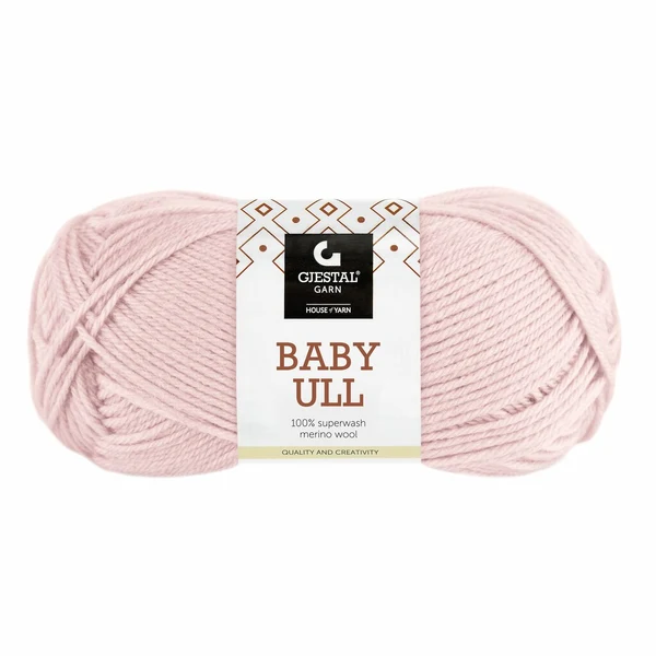 Gjestal Baby Ull 8560 Rosa empolvado