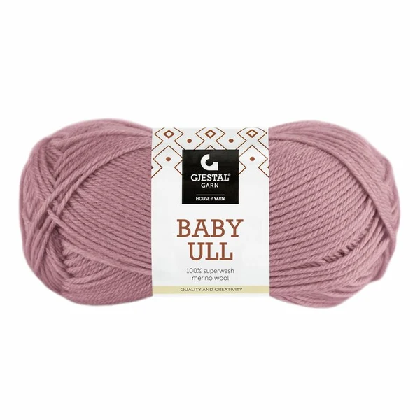 Gjestal Baby Ull 8502 Rosa antiguo suave