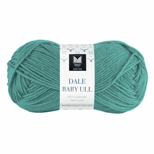 Gjestal Baby Ull 8530 Verde agua