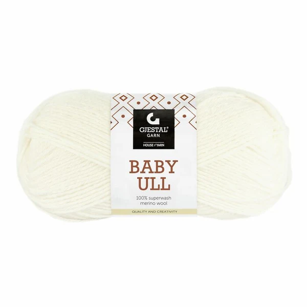 Gjestal Baby Ull 0017 Blanco semiblanqueado