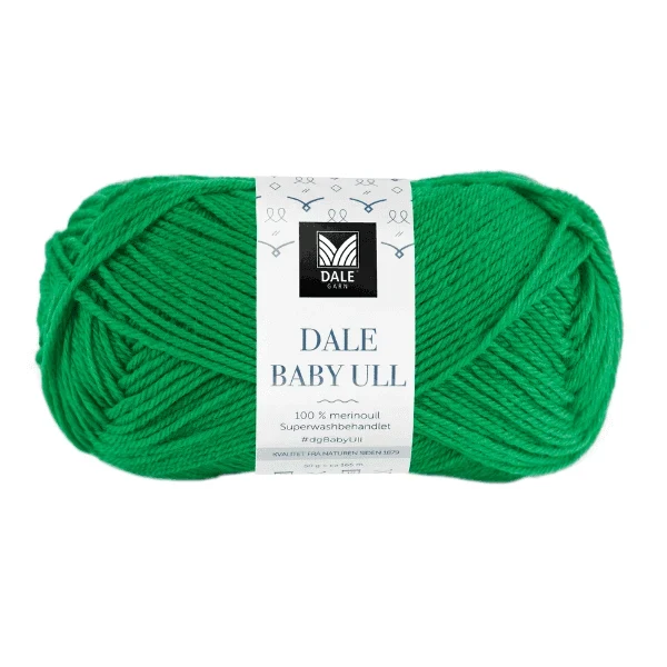Gjestal Baby Ull 8536 Verde fuerte