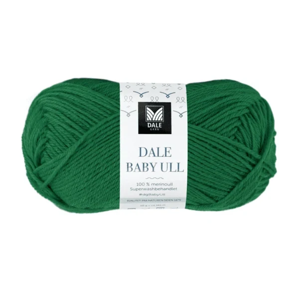 Gjestal Baby Ull 8542 Verde botella